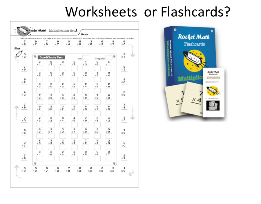 Can we use Rocket Math worksheets at home?