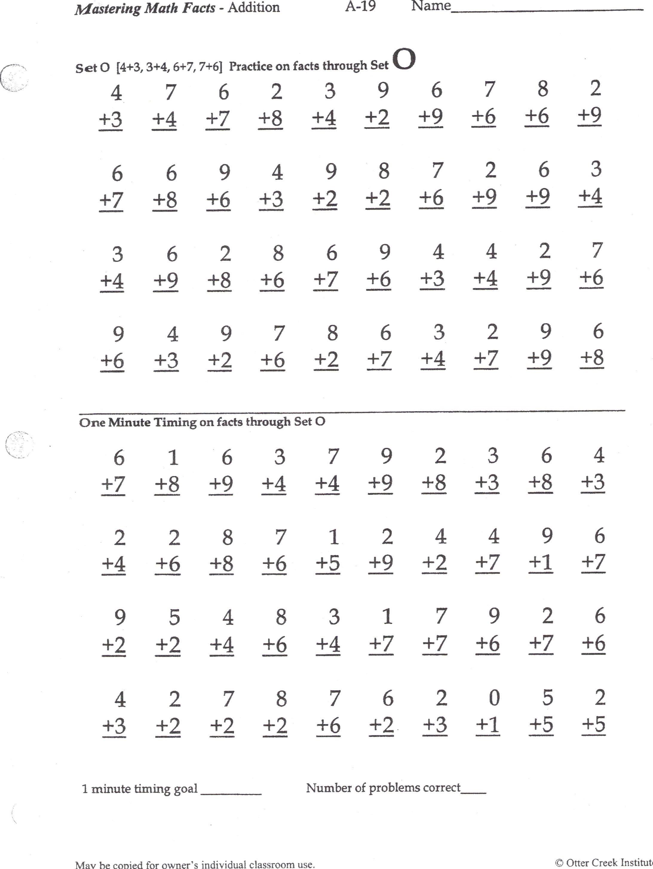 Rocket Math Worksheets from elementary school : r/nostalgia