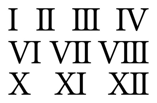 Roman Numeral Font Bilder - Durchsuchen 7,934 Archivfotos ...