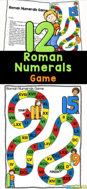 roman numerals homeschool