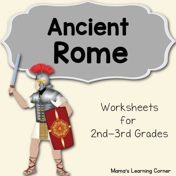 Ancient Rome Worksheets - Mamas Learning Corner