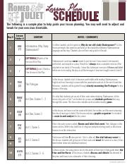 romeo and juliet worksheet and answers