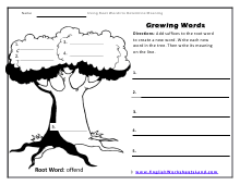 root words worksheet high school