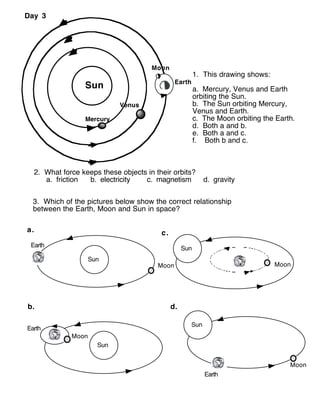 Planet rotation (worksheet) | PDF - Worksheets Library