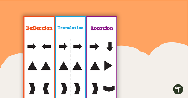 rotation reflection and translation worksheet