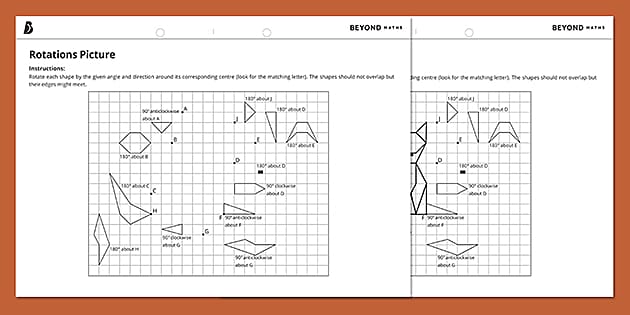 ? Rotations Worksheet | KS3 Maths | Beyond Secondary