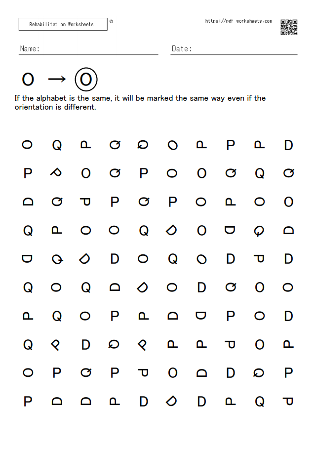 rotations worksheet pdf