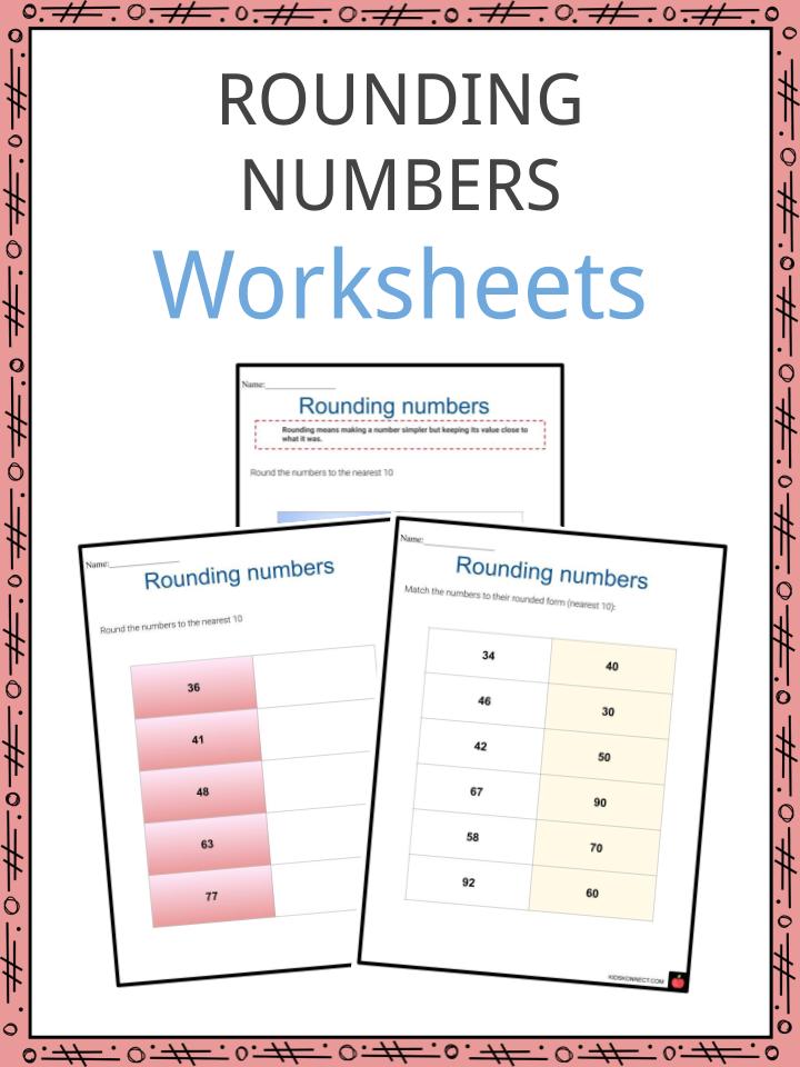 Rounding Numbers Worksheets | What Is?, How, Examples &  Summary