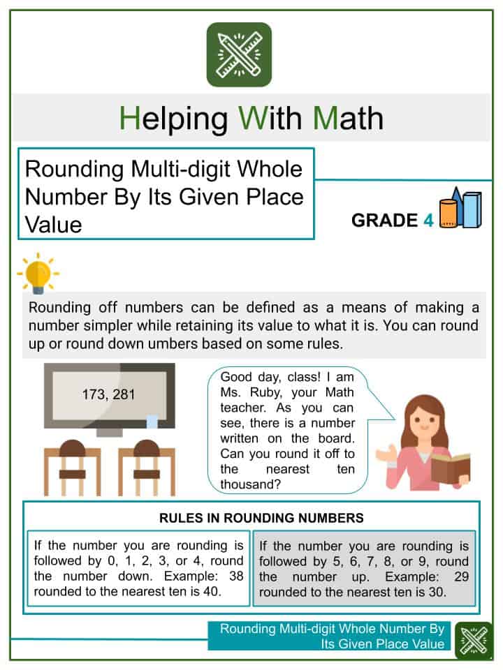 Rounding off Multi-digit Whole Number Given its Place Value ...