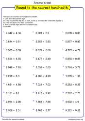 Free Rounding worksheet makers | Creates nearest to 10 or 100 and ...