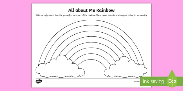 ROY G. BIV (a poem) - ESL worksheet by korova-daisy