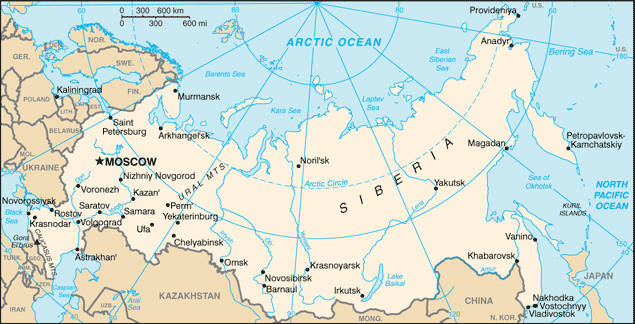 Geography of Russia | Student Handouts