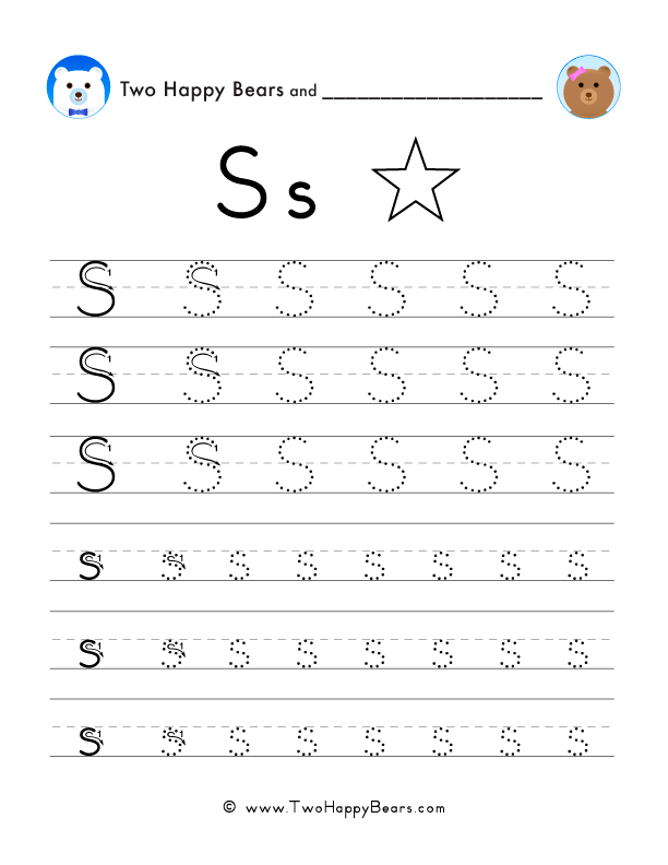 Free Beginning Sounds Worksheet - Letter S - Free Worksheets ...