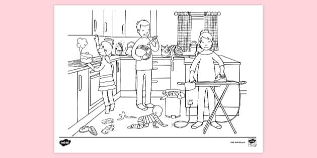 safety in the kitchen worksheet