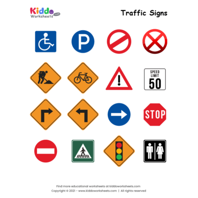 safety sign worksheet