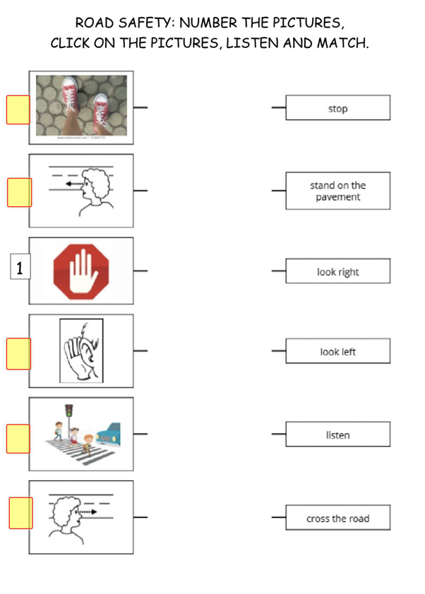 7 Printable Worksheets for Your Child to Learn About Road Safety ...