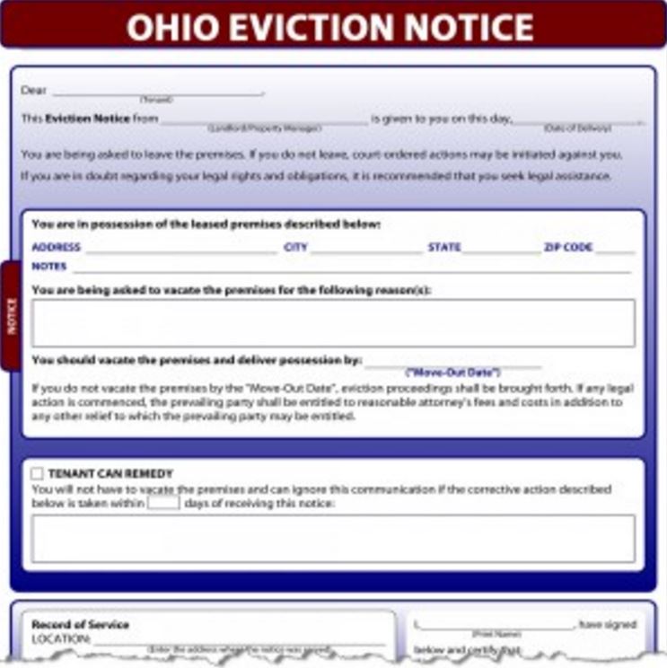 sample 3 day eviction notice in california