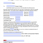 Free Georgia Notice to Pay or Quit | PDF