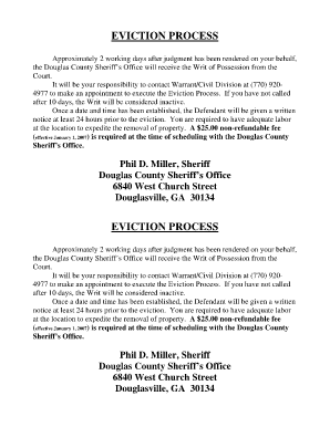 Evictions Eviction - Fill Online, Printable, Fillable, Blank ...
