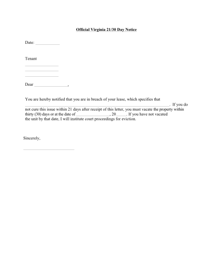 sample eviction notice jamaica