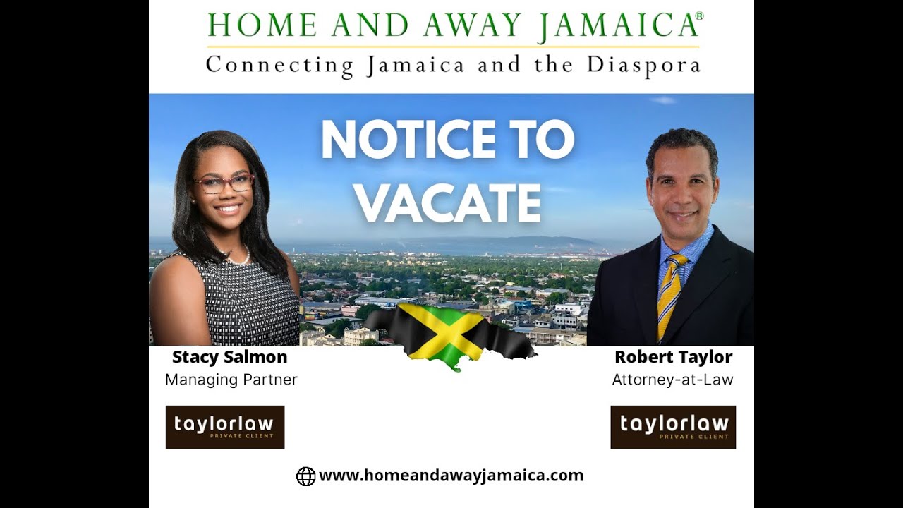 Notice to Vacate in Jamaica