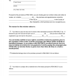 sample eviction notice new hampshire