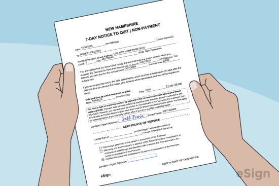 Free New Hampshire Eviction Notice Templates (5) | PDF | Word