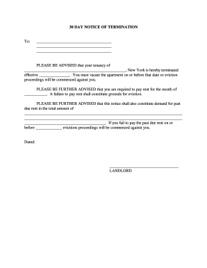 30 Day Eviction Notice - Fill Online, Printable, Fillable, Blank ...