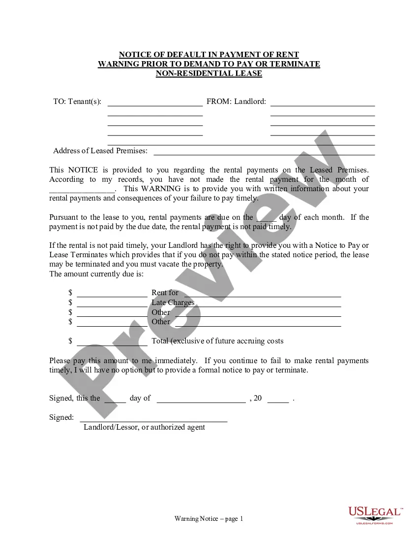 sample eviction notice nyc