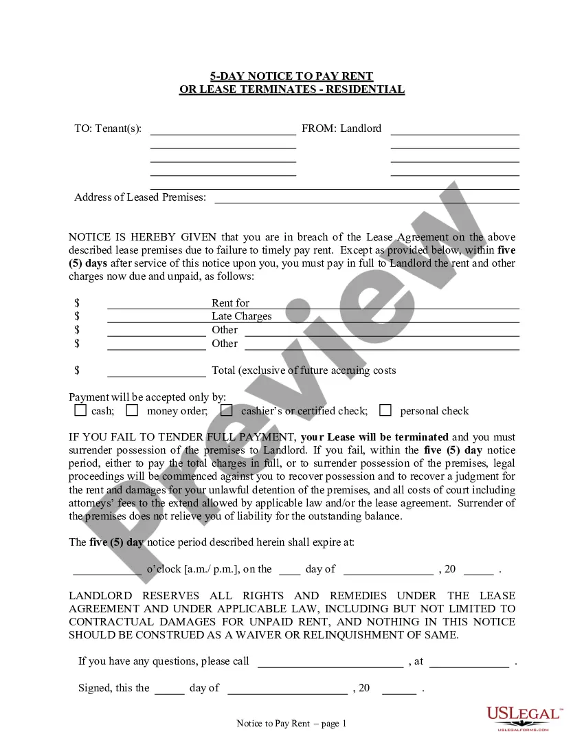 sample eviction notice oklahoma