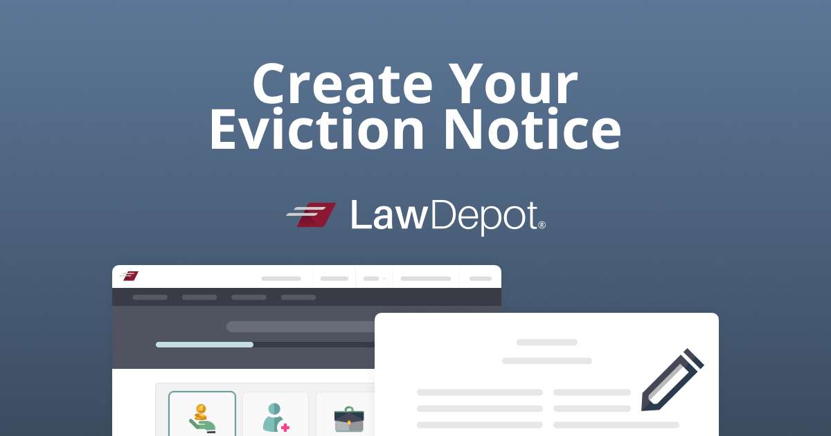 Eviction Notice | Lease Notice Forms | LawDepot (Canada)