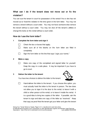 sample eviction notice to tenant in india