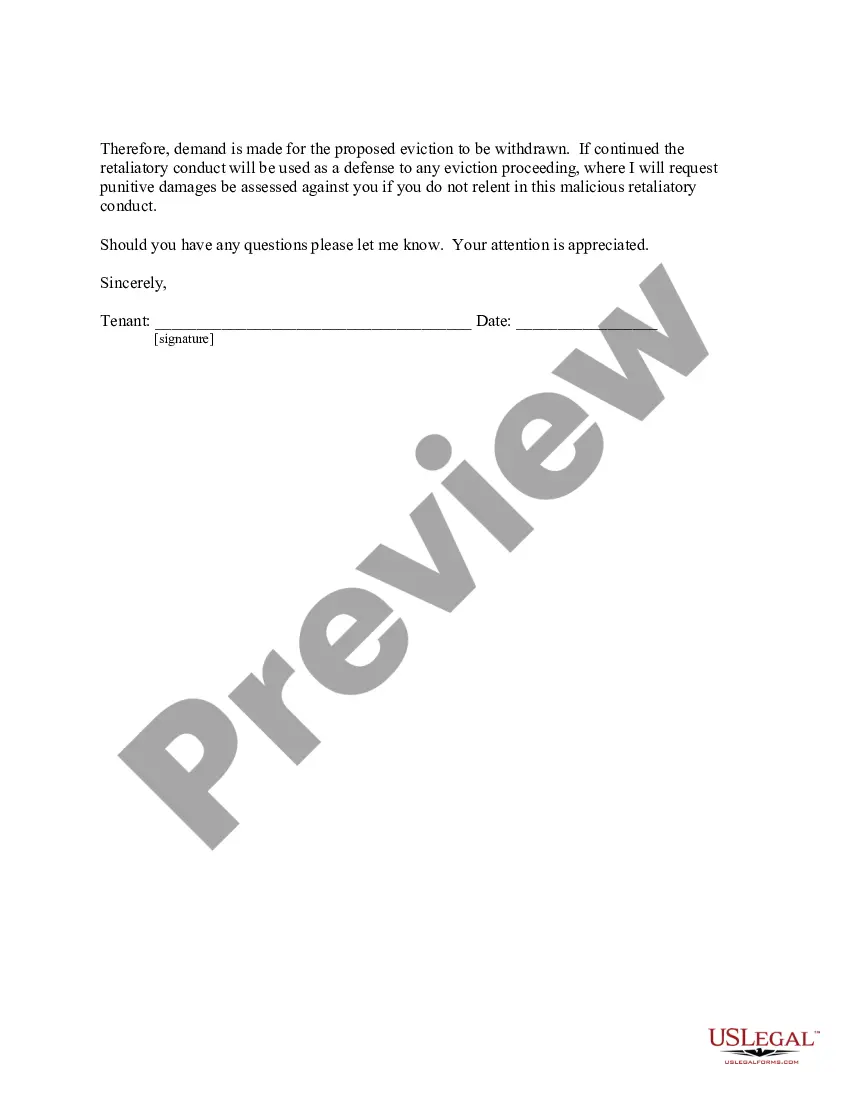 sample eviction notice washington state