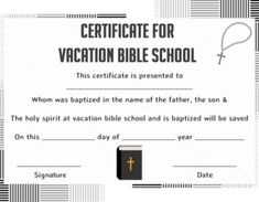 12 VBS Certificate Template ideas | certificate templates, vbs ...