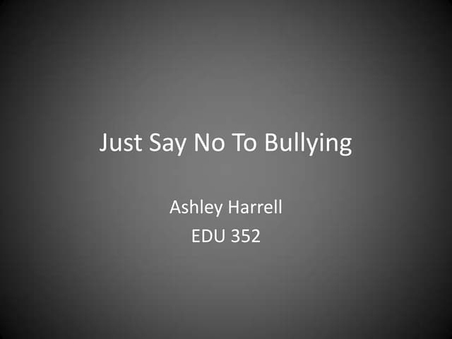 say no to bullying quotes