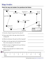 Map Scale Worksheets
