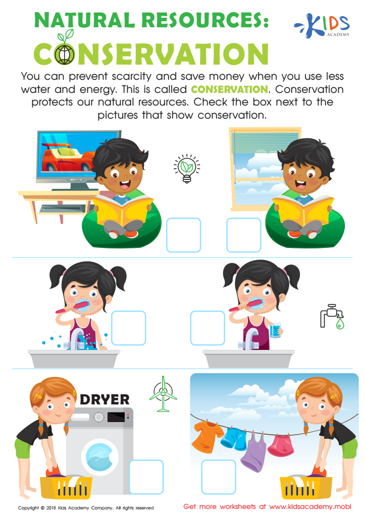 scarcity worksheet