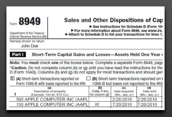 schedule d tax worksheet 2012