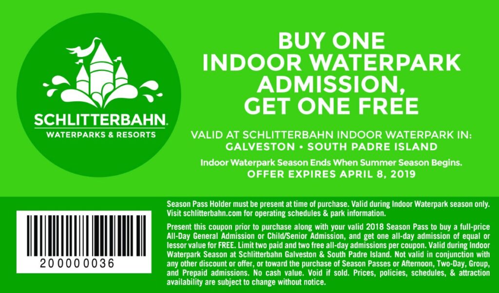 schlitterbahn printable coupons 2018