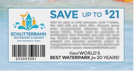 The Best Schlitterbahn Coupons &  Discount Tickets 2024