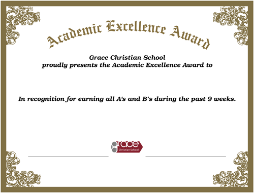 Academic Award