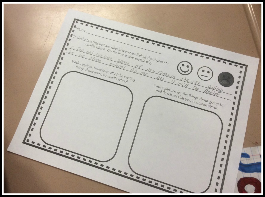 school counseling worksheet