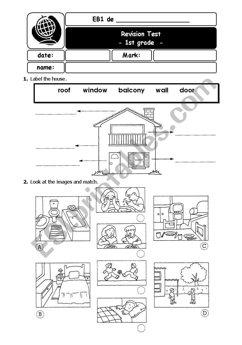 school home worksheet