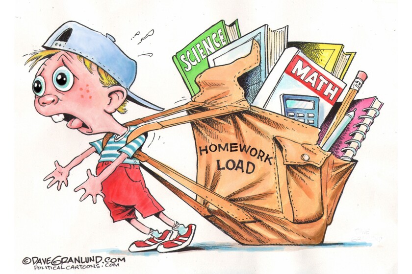 Local Students View: Teachers, please, the homework: It needs to ...