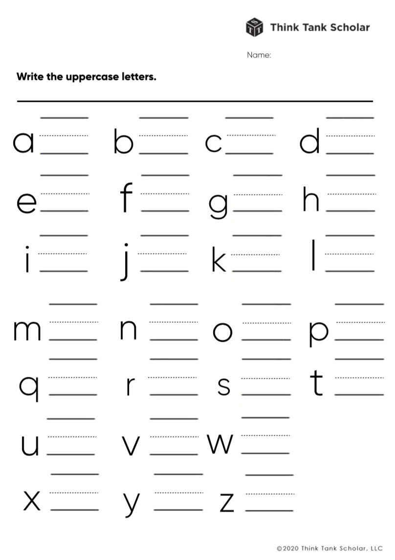 school sheets to print out