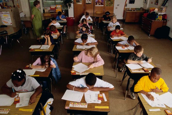 How Much Do Rising Test Scores Tell Us About A School?