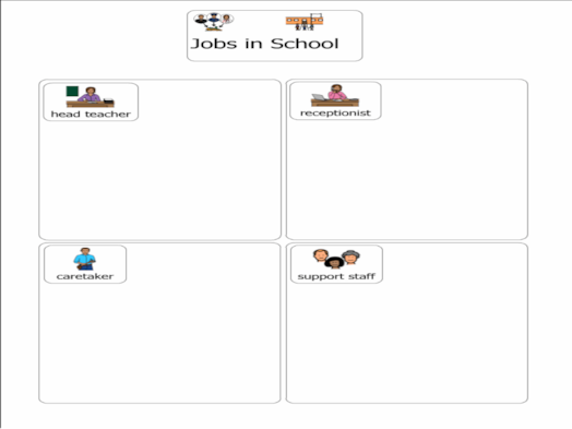 School jobs worksheet