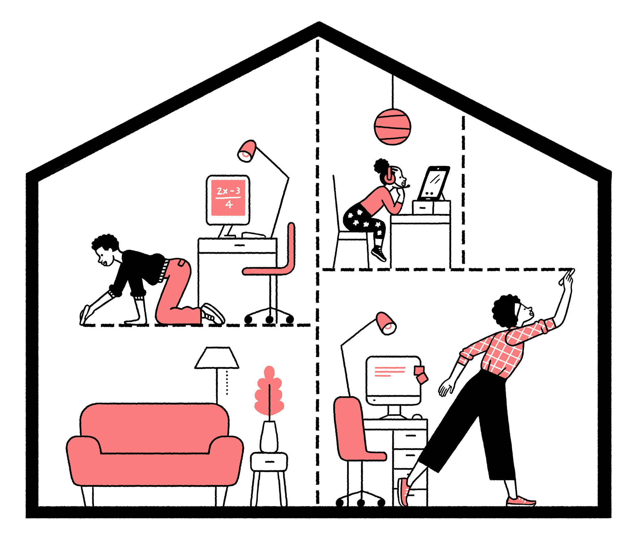 How to Both Work and School From Home - The New York Times