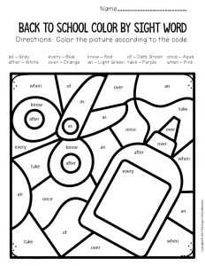 school worksheet for 1st graders