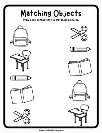 Back To School Worksheets For Preschoolers - Powerful Mothering